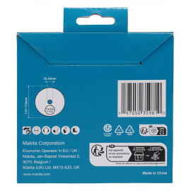 D-80151 Disco de diamante 115 x 22,23 mm, Banda Turbo